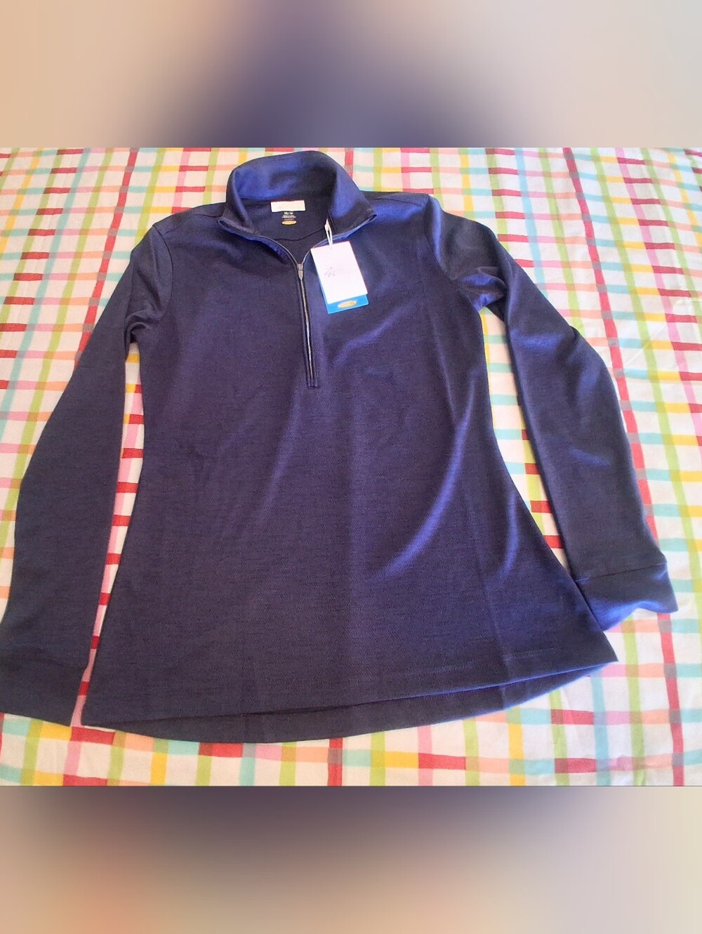 NWT Ladies GREG NORMAN top, Navy Blue, Sz  XS,  S, L XL, MSRP $69.95